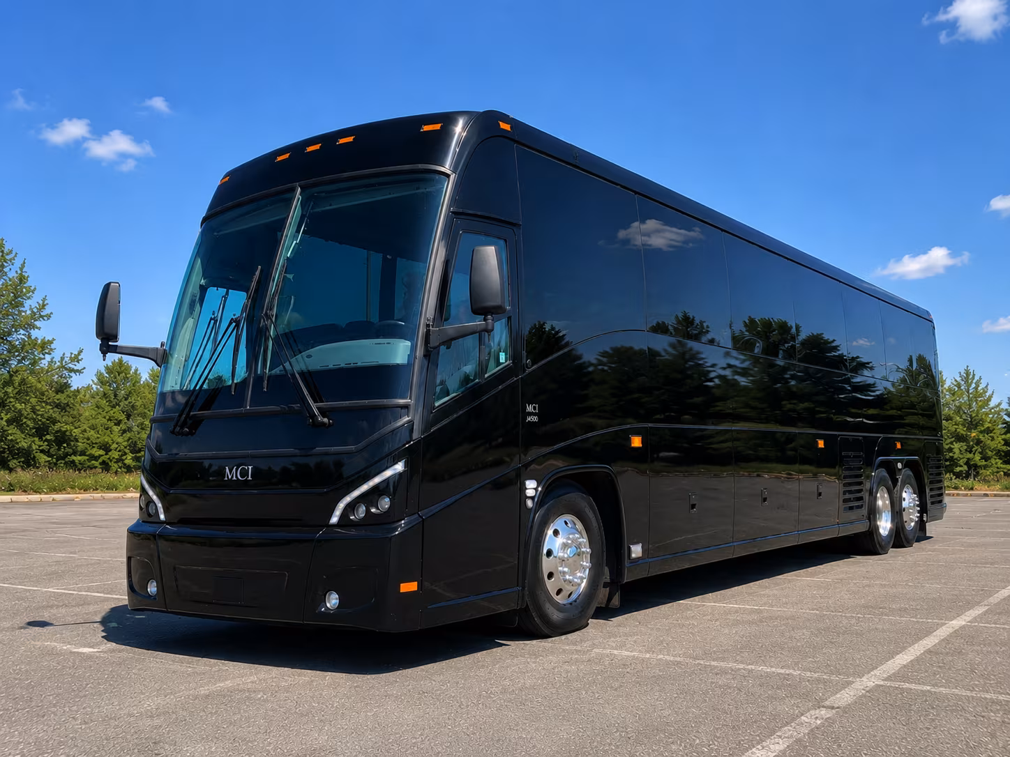 providence bus rental service area