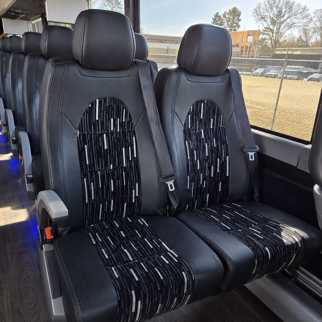 providence long distance transportation onboard seating